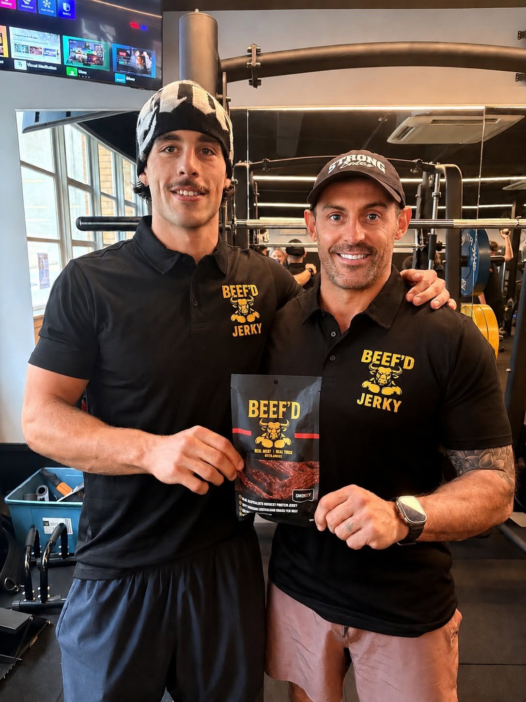 BEEF'D sponsored athlete Marcus Herbert