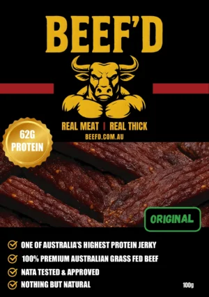 BEEFD Jerky Original 100g pack front